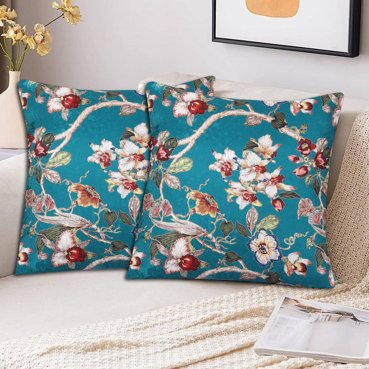 Wildflower Whimsy Cushion Cover