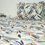 Leafy splash Single Bedsheet Set