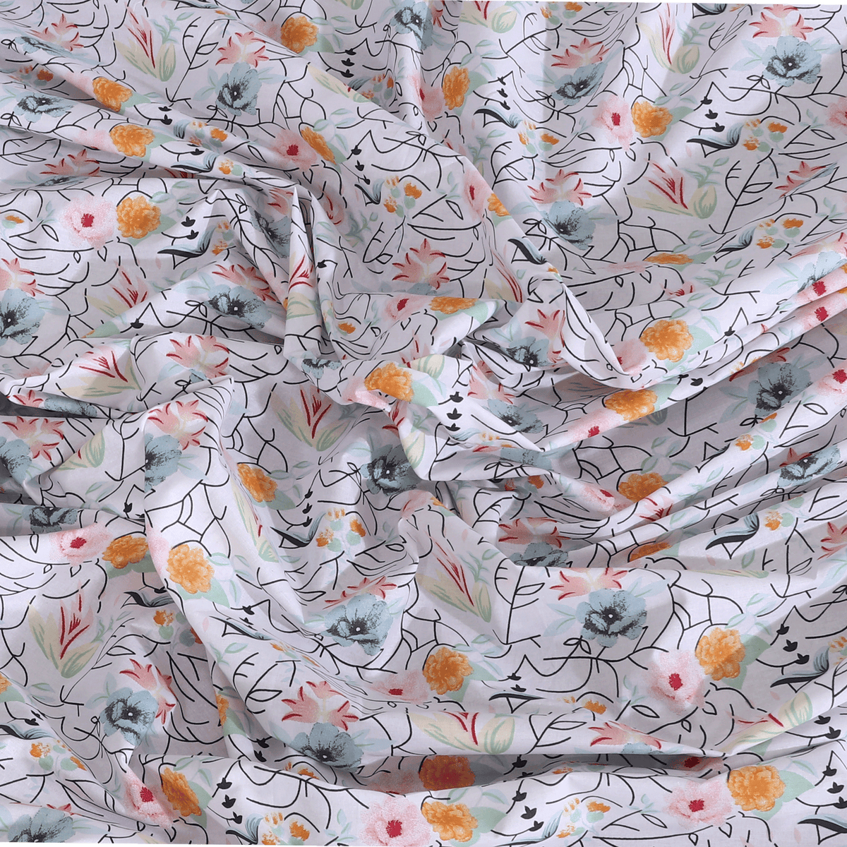 Pastel Passion King Bedsheet Set