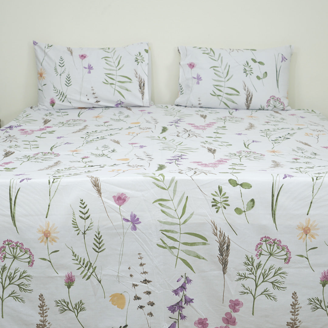 Lavendery Single Bedsheet Set