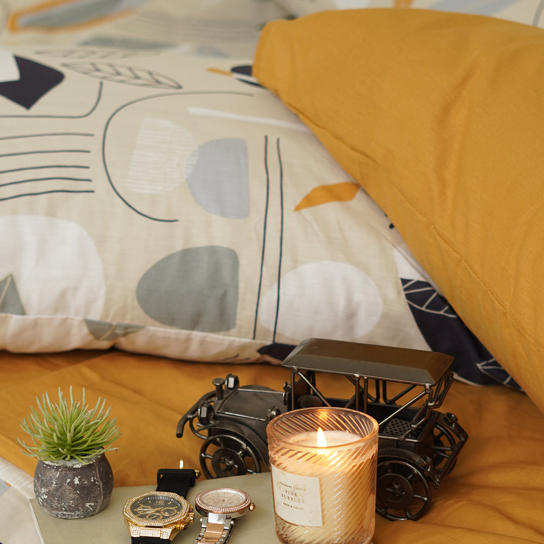 Honey Tart Single Duvet Cover & Comforter Set