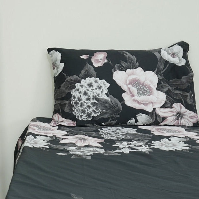 Primrose Cotton Sateen King Bedsheet Set