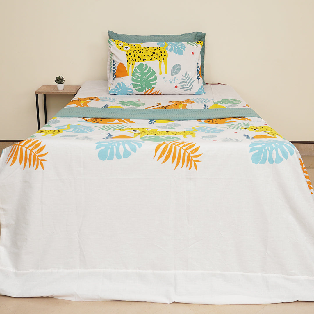 Jungle bell Kids Duvet Cover & Comforter Set