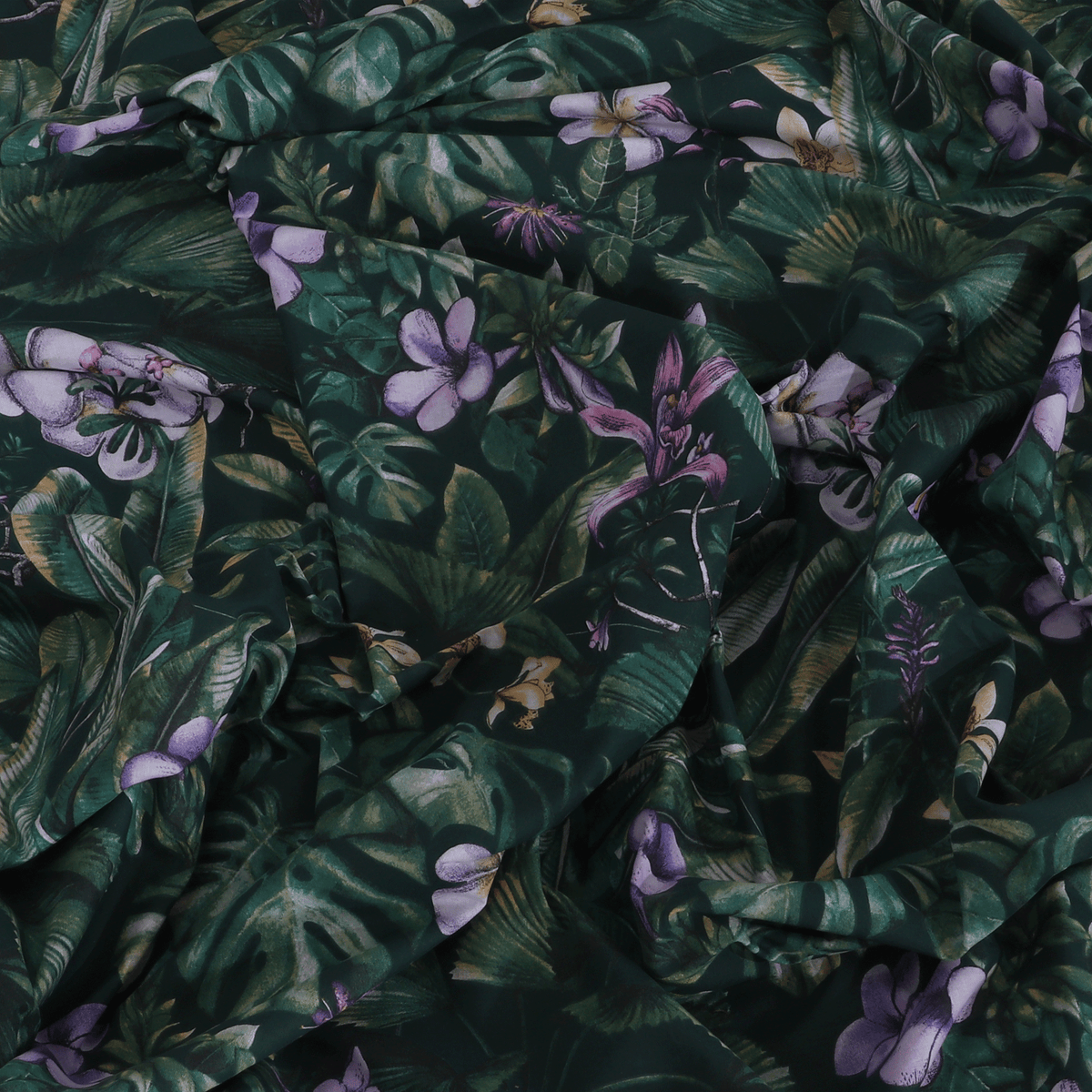 Emerald Bloom King Bedsheet Set