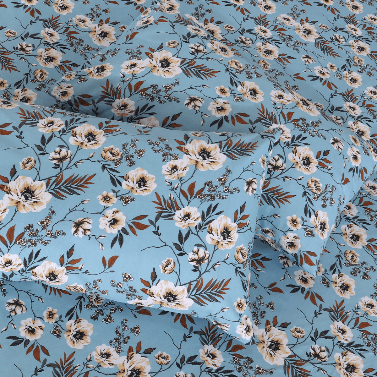 Magnolia Mist Single Bedsheet Set