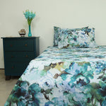 Vintage cobalt Single Duvet Cover & Comforter Set