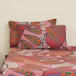 Strawberry Sherbet Single Duvet Cover & Comforter Set