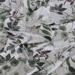 Ivory Garden King Bedsheet Set