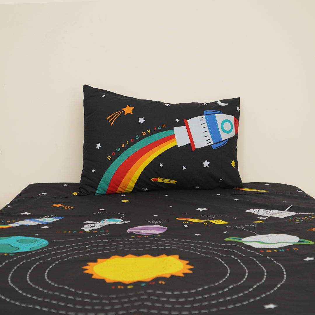 Solar System Kids Duvet Cover & Comforter Set