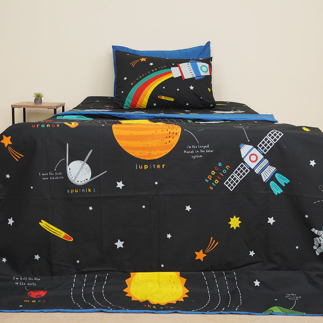 Solar System Kids Duvet Cover & Comforter Set