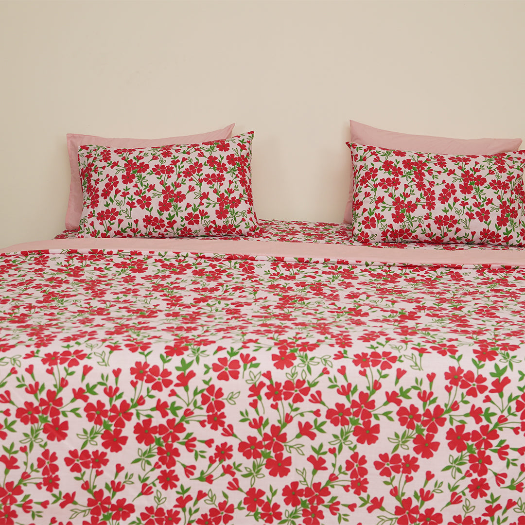 Cherry blossom Single Duvet Cover & Comforter Set