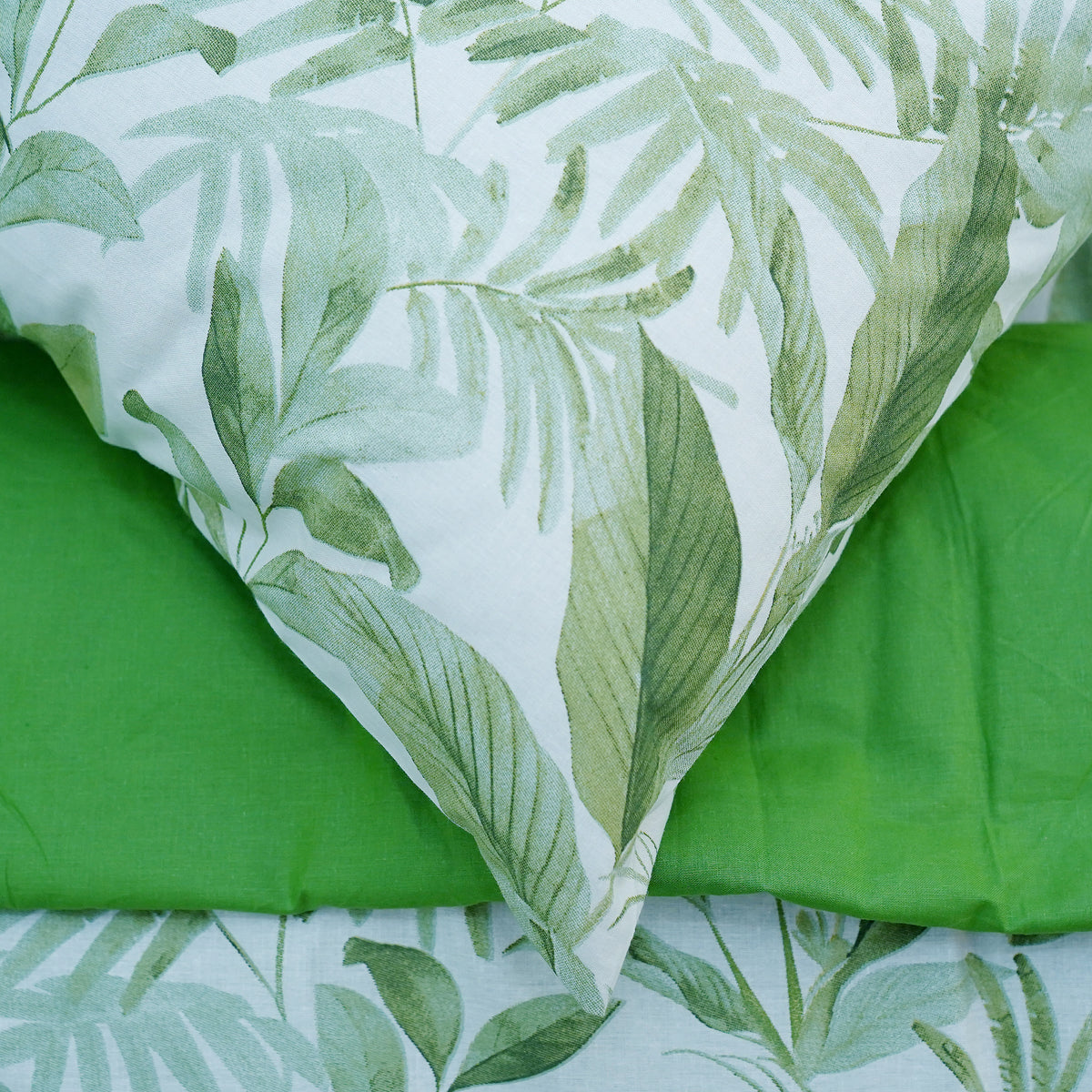 Leafy Luxe King Bedsheet Set