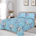 Floral Twilight King Bedsheet Set