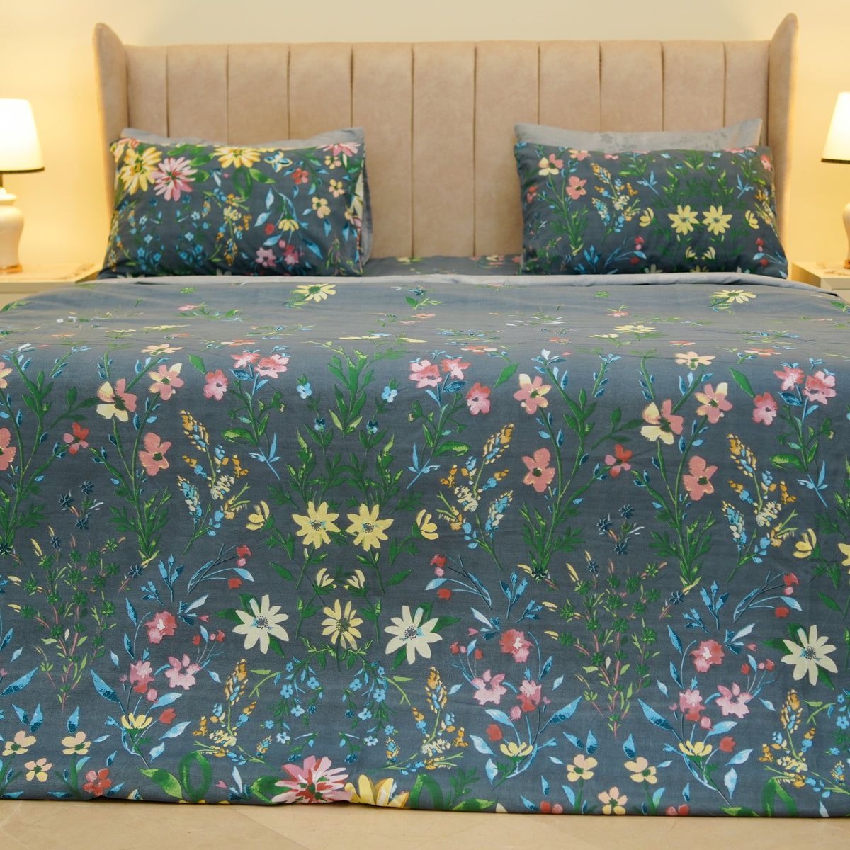 Canterbury Bells Single Duvet Cover & Comforter Set