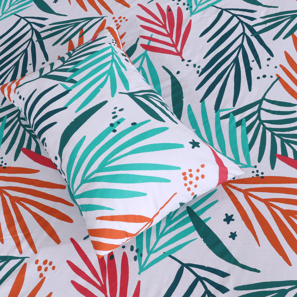 Palm Paradise King Bedsheet Set