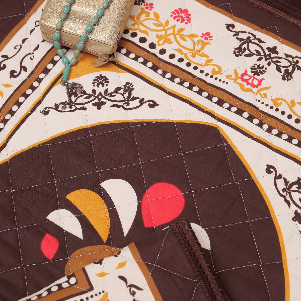 Brown Sujud Padded Prayer Mat