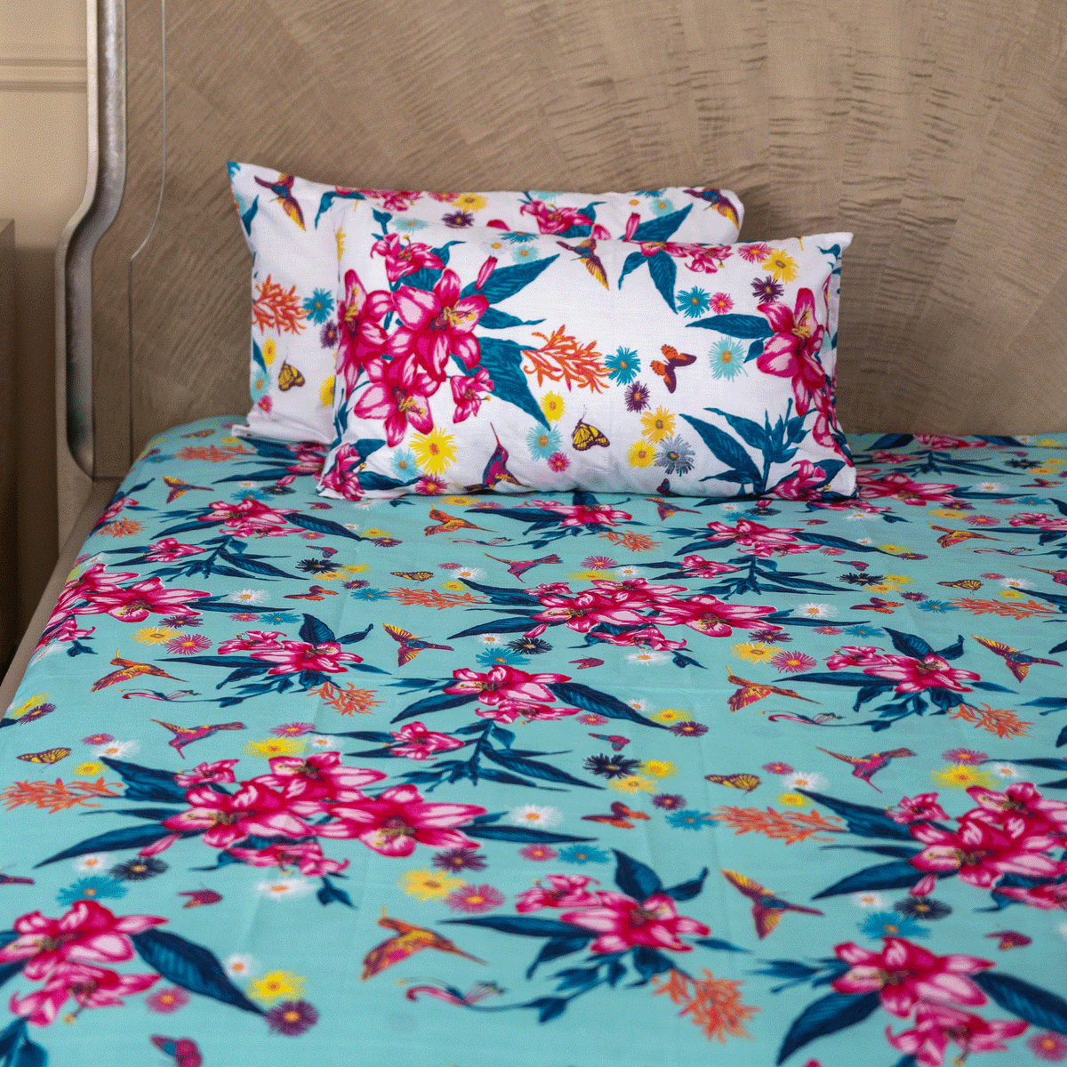 Spring Vintage Single Duvet Cover & Comforter Set