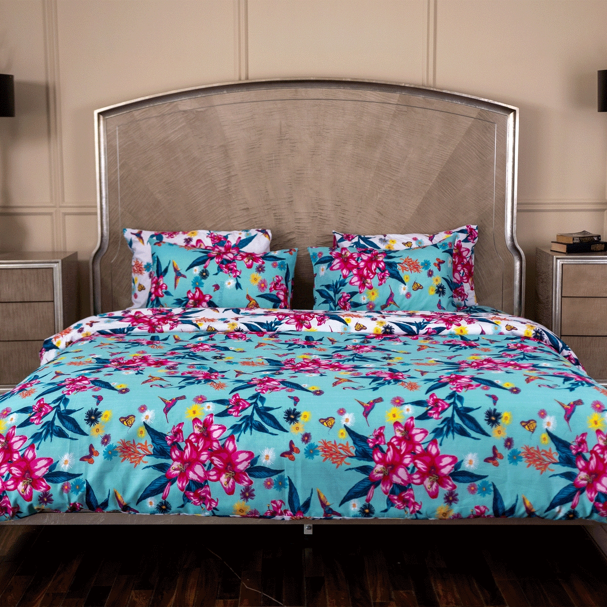 Spring Vintage Single Duvet Cover & Comforter Set