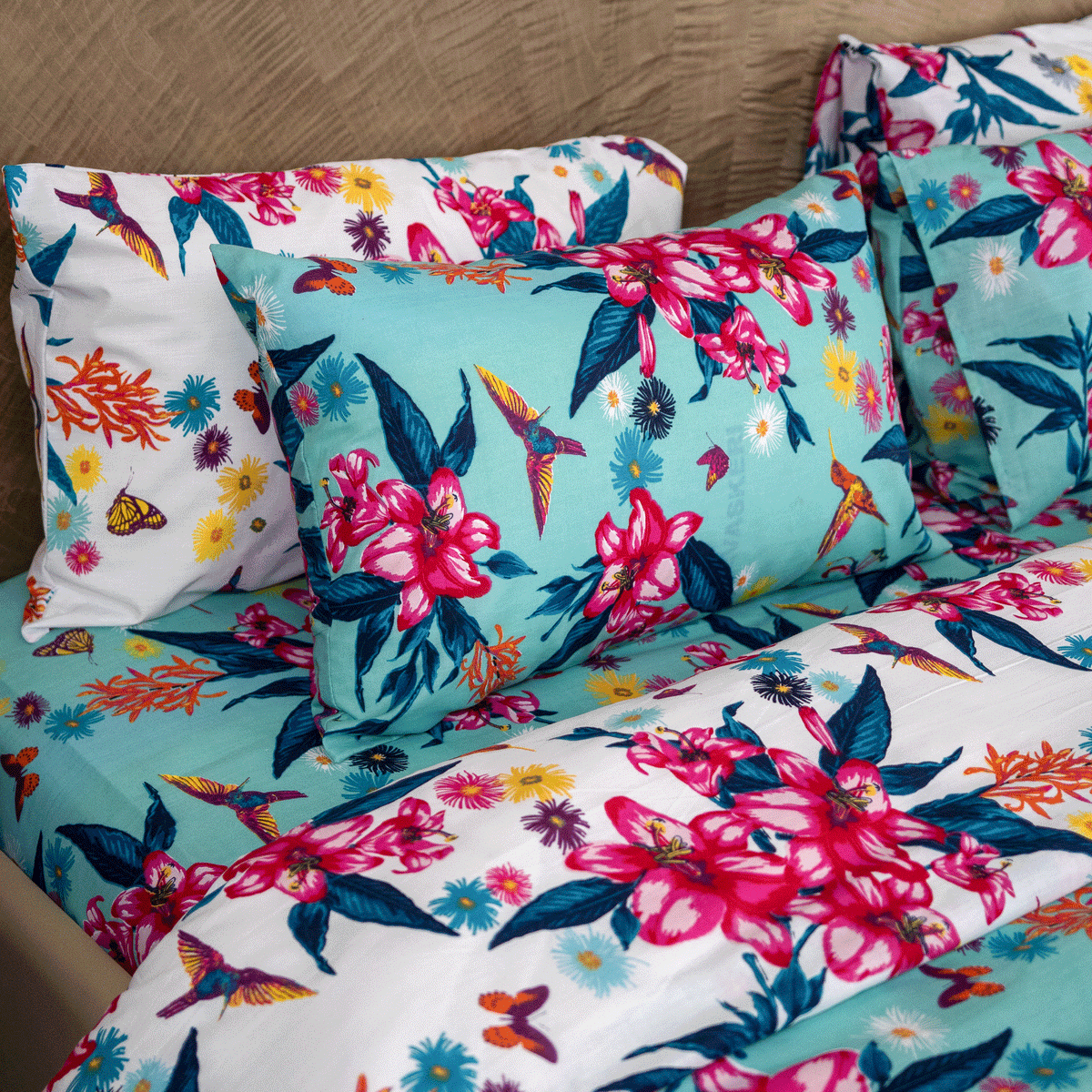 Spring Vintage Single Duvet Cover & Comforter Set