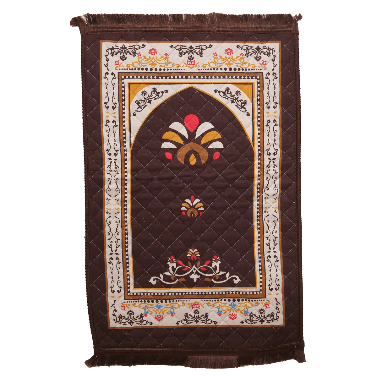 Brown Sujud Padded Prayer Mat