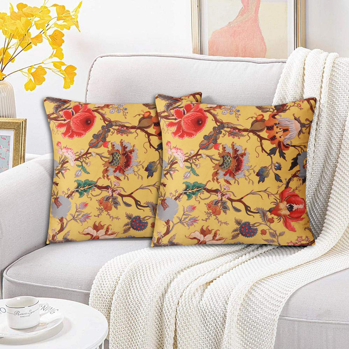 Spring Sunshine Cushion Cover