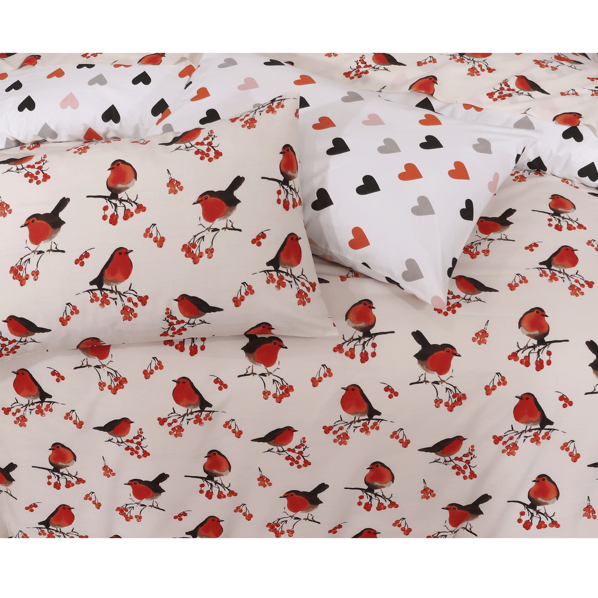 Chirping Charm King Duvet Cover & Comforter Set