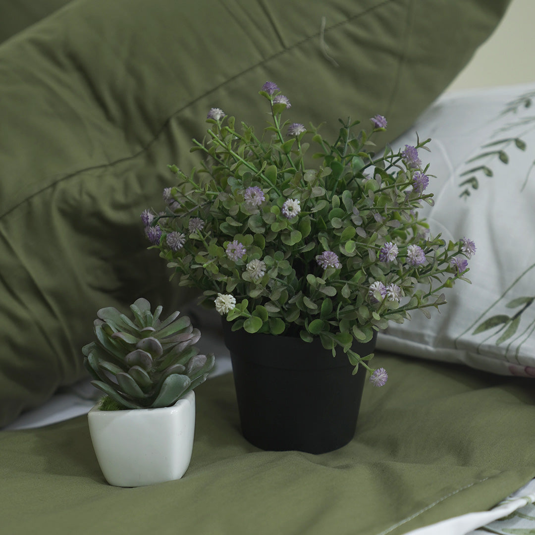 Lavendery King Duvet Cover & Comforter Set