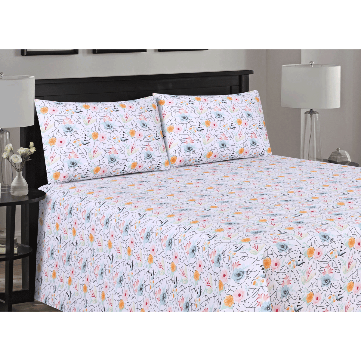 Pastel Passion King Bedsheet Set