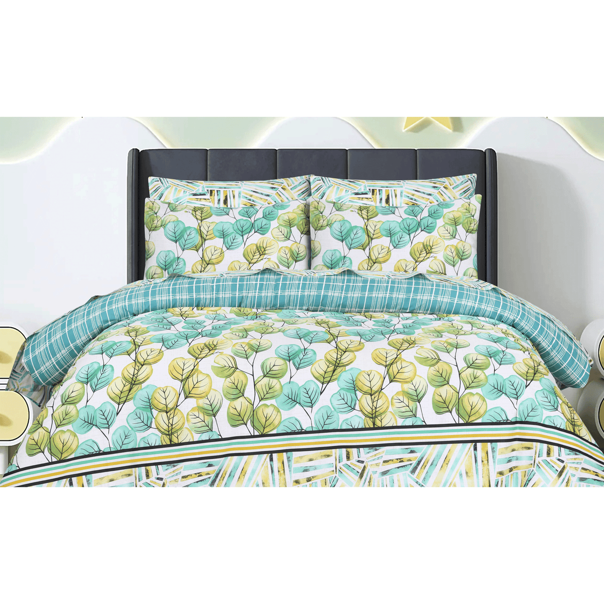 Serenity Bloom King Duvet Cover & Comforter Set