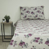 Purple Rose King Bedsheet Set