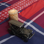 Check and Plaid Single Bedsheet Set