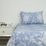 Astrantia Cotton Sateen King Duvet Cover & Comforter Set