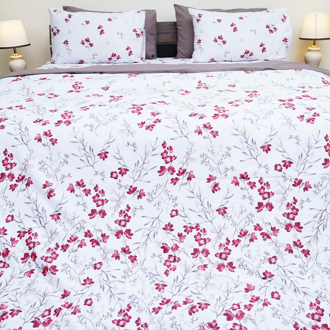Ruby Rose Dream King Duvet Cover & Comforter Set