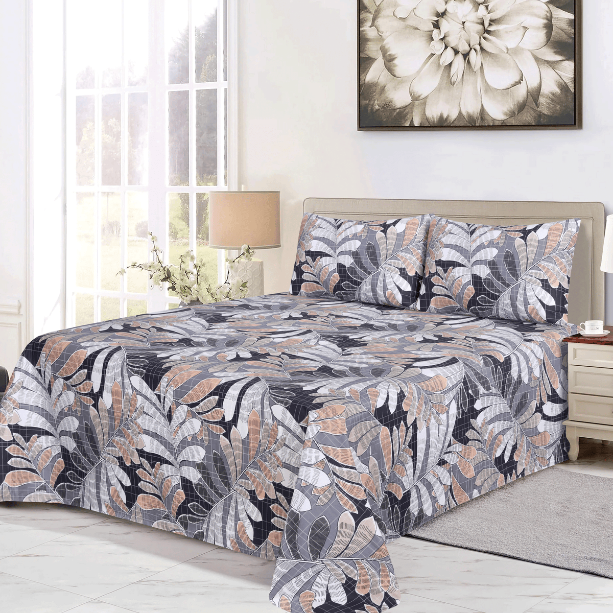 Tropical Twilight King Bedsheet Set