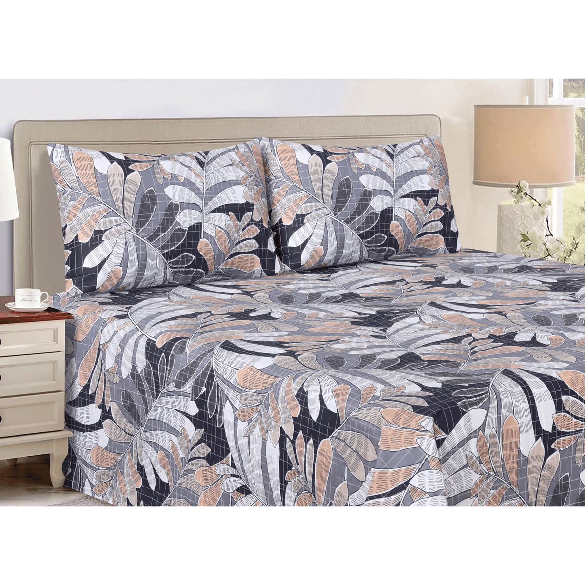 Tropical Twilight King Bedsheet Set