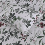 Ivory Garden King Bedsheet Set