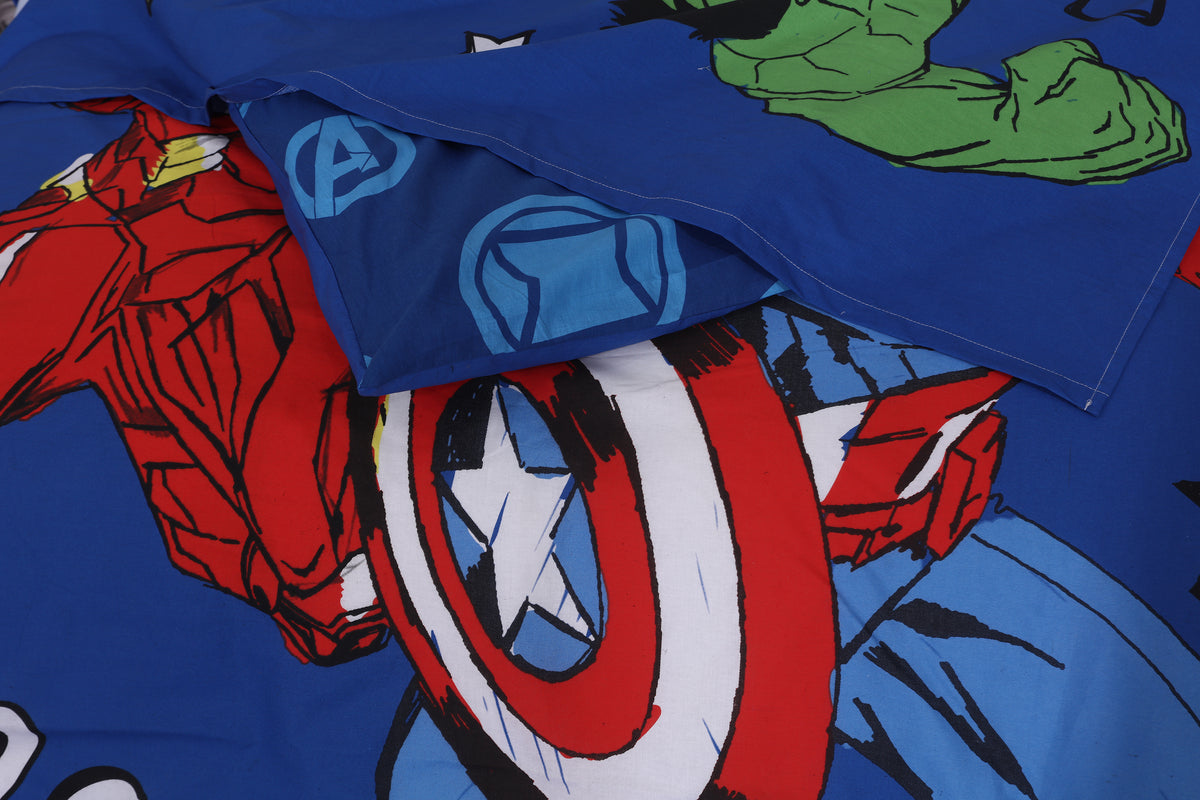 Avengers Army Kids Duvet Cover & Comforter Set