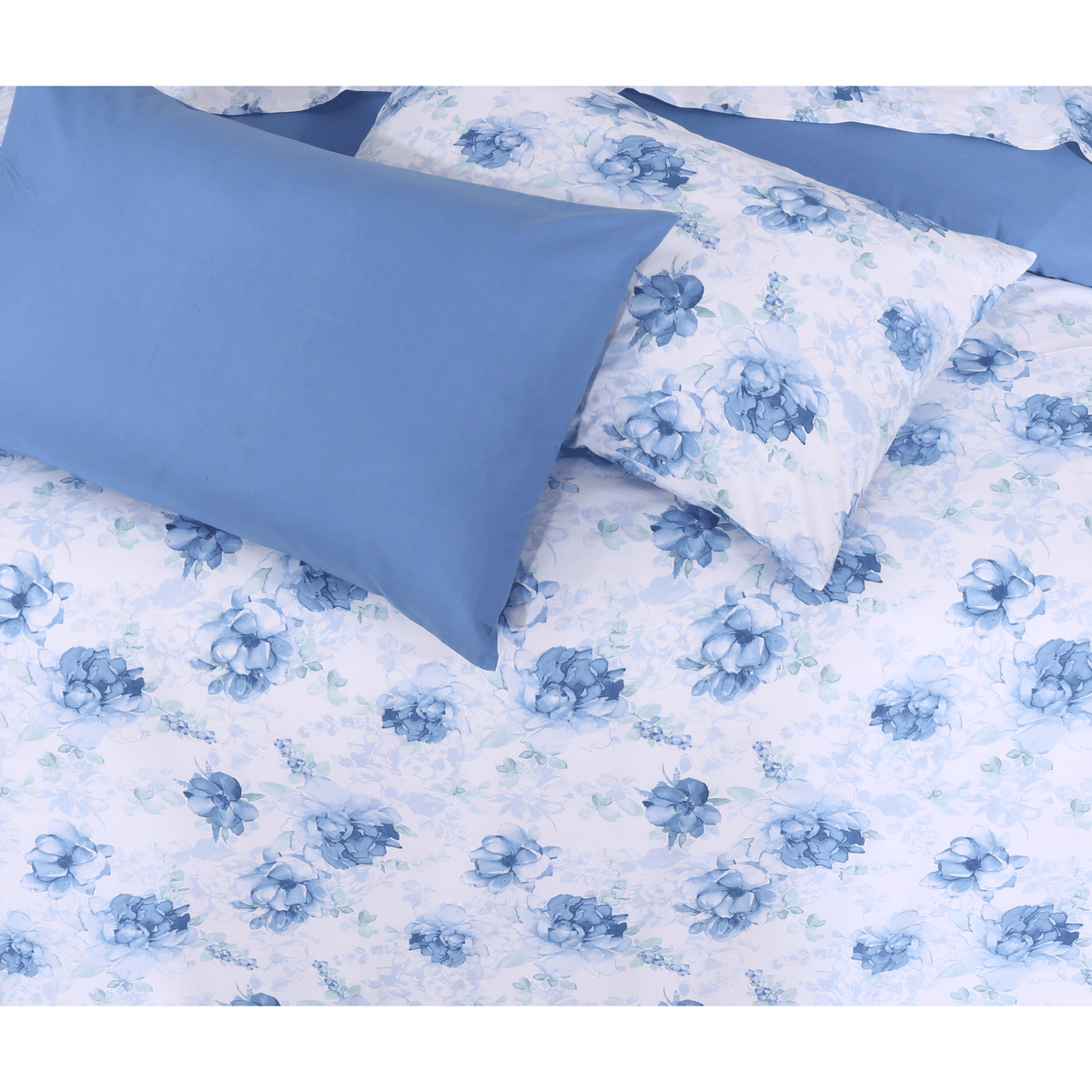 Watercolor Blossoms Single Bedsheet Set