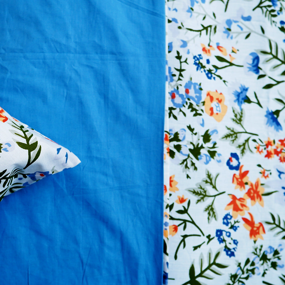 Floral Elegance King Duvet Cover & Comforter Set