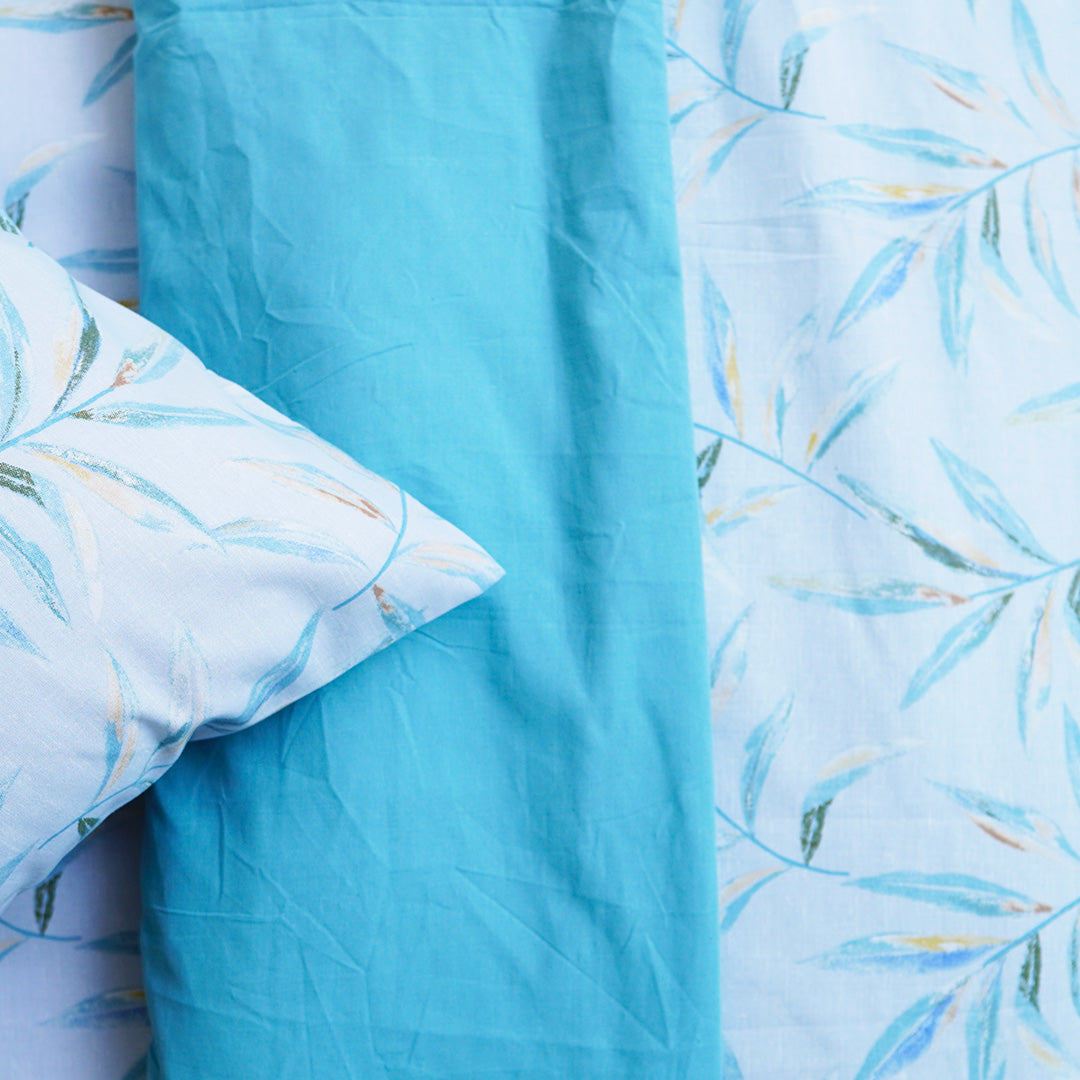 Azure Bliss King Duvet Cover & Comforter Set