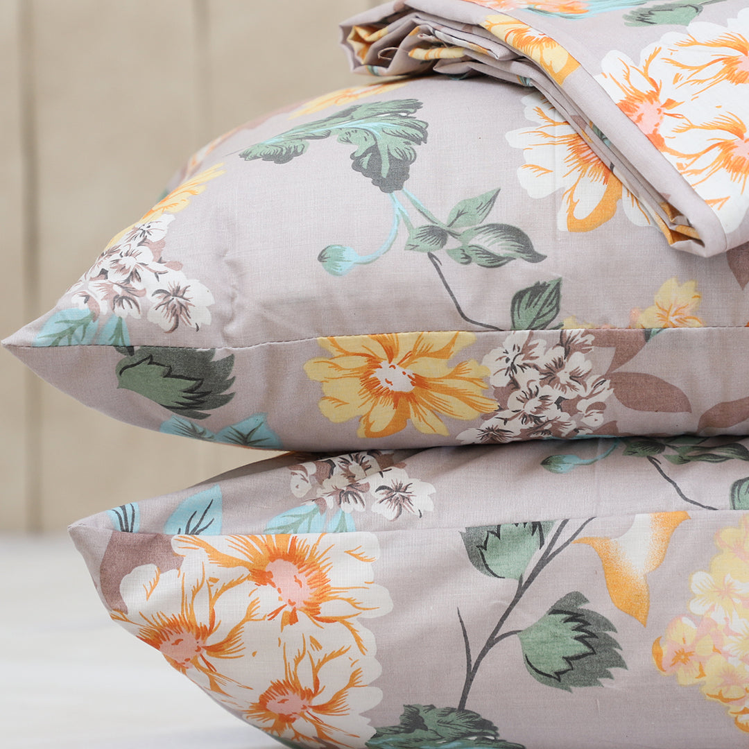 Rural Plant Single Bedsheet Set