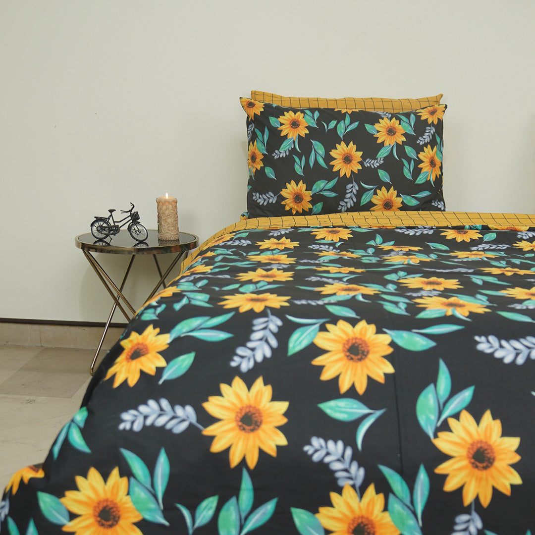 Sunny side up Single Duvet Cover & Comforter Set