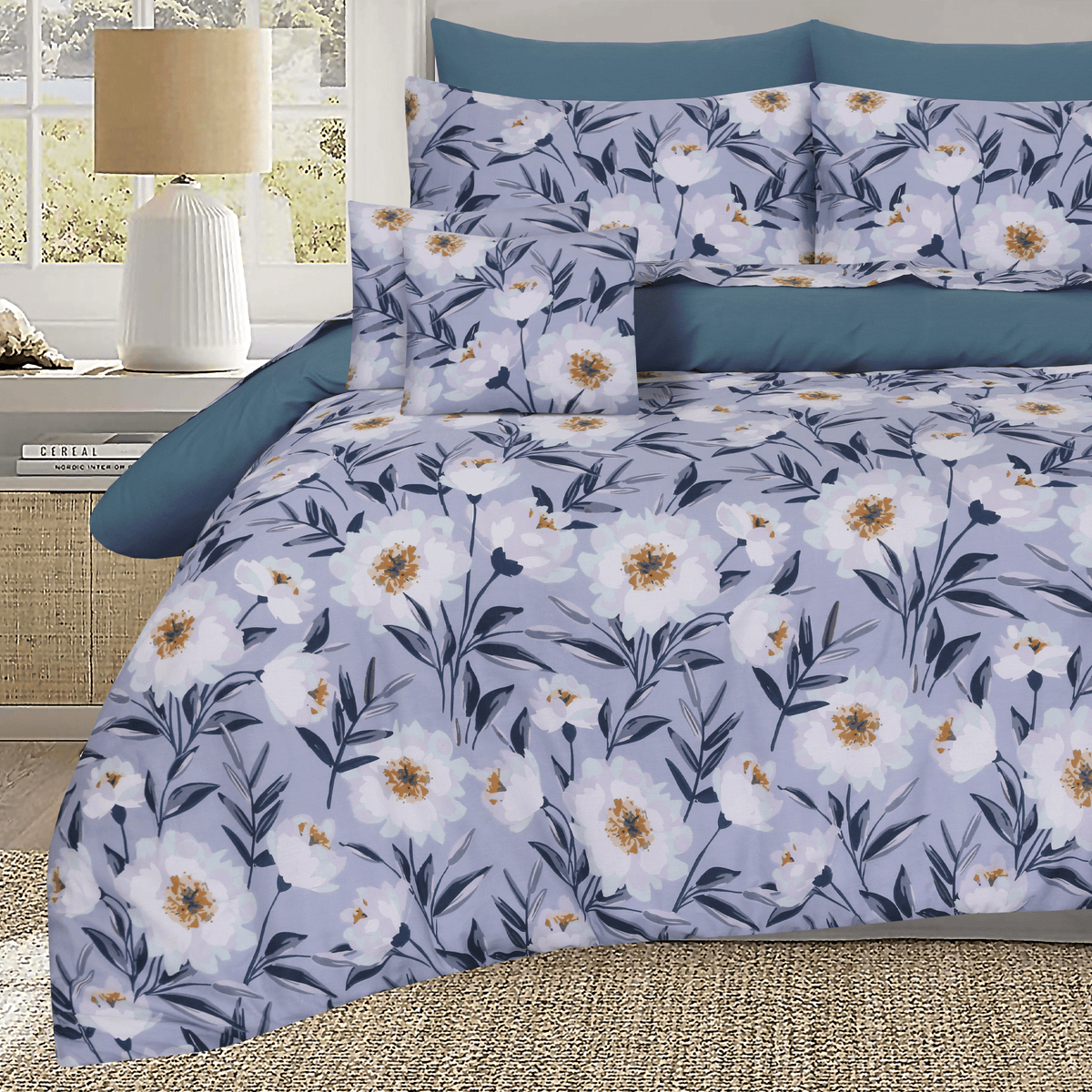 Moonlight Garden King Duvet Cover & Comforter Set