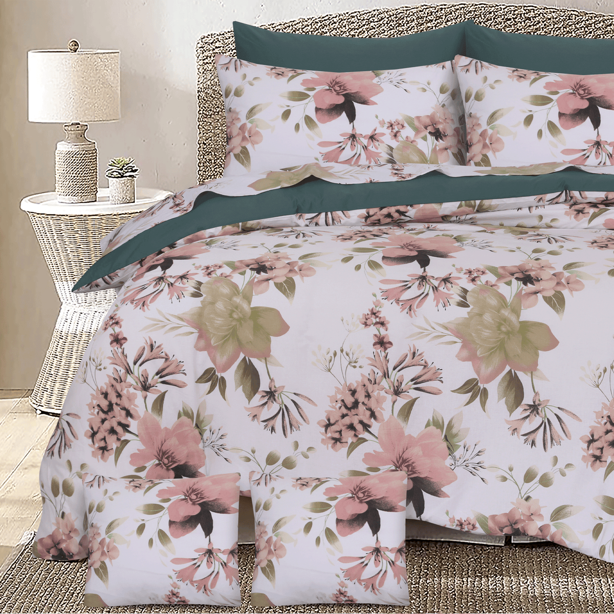 Efflorescence King Duvet Cover & Comforter Set