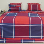Check and Plaid Single Duvet Cover & Comforter Set