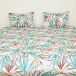 Tropical Sienna Cotton Sateen King Bedsheet Set