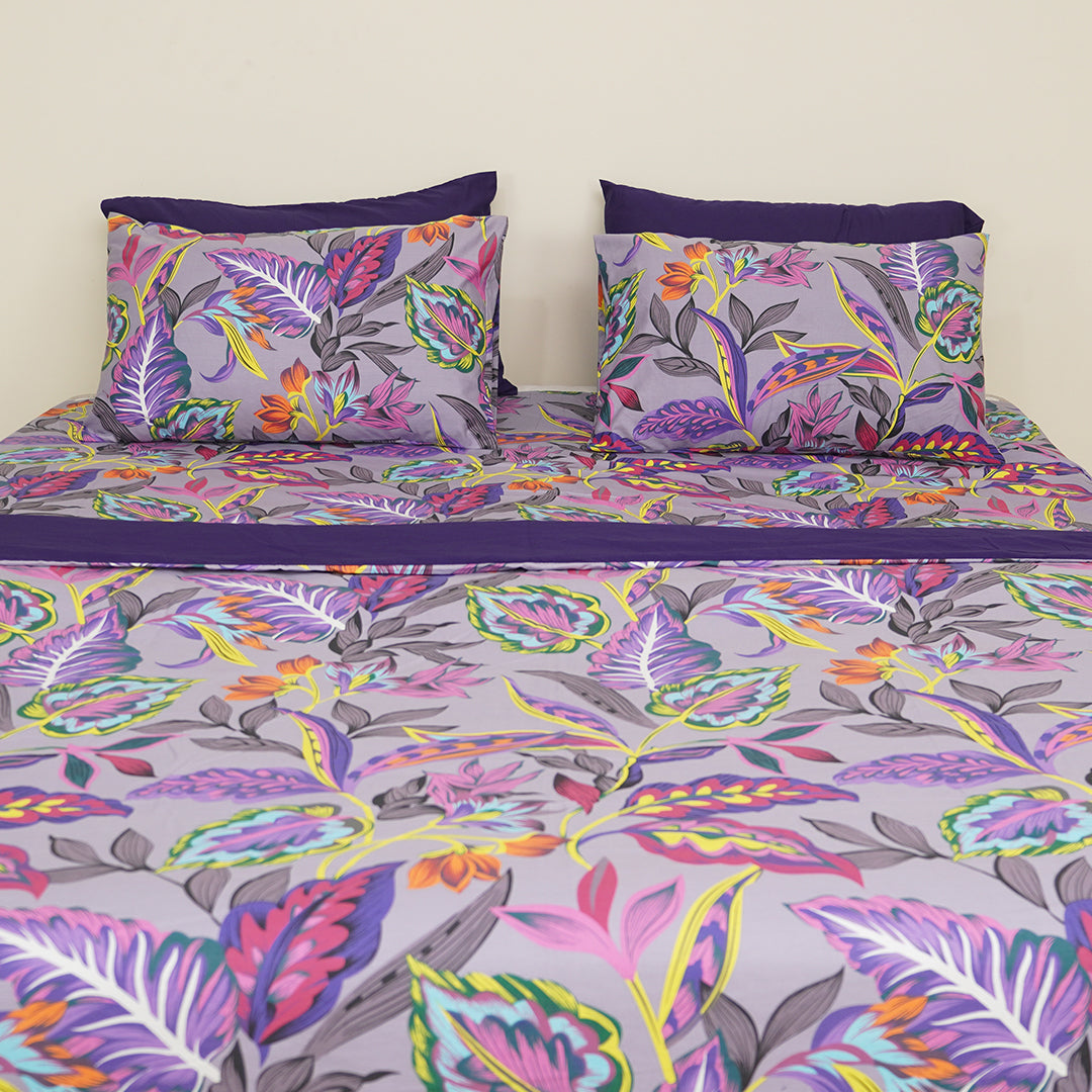 Neon Dream Single Duvet Cover & Comforter Set