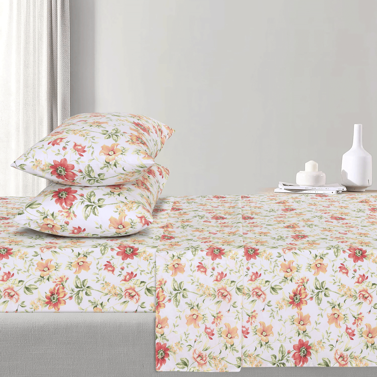 Azalea Aura King Bedsheet Set