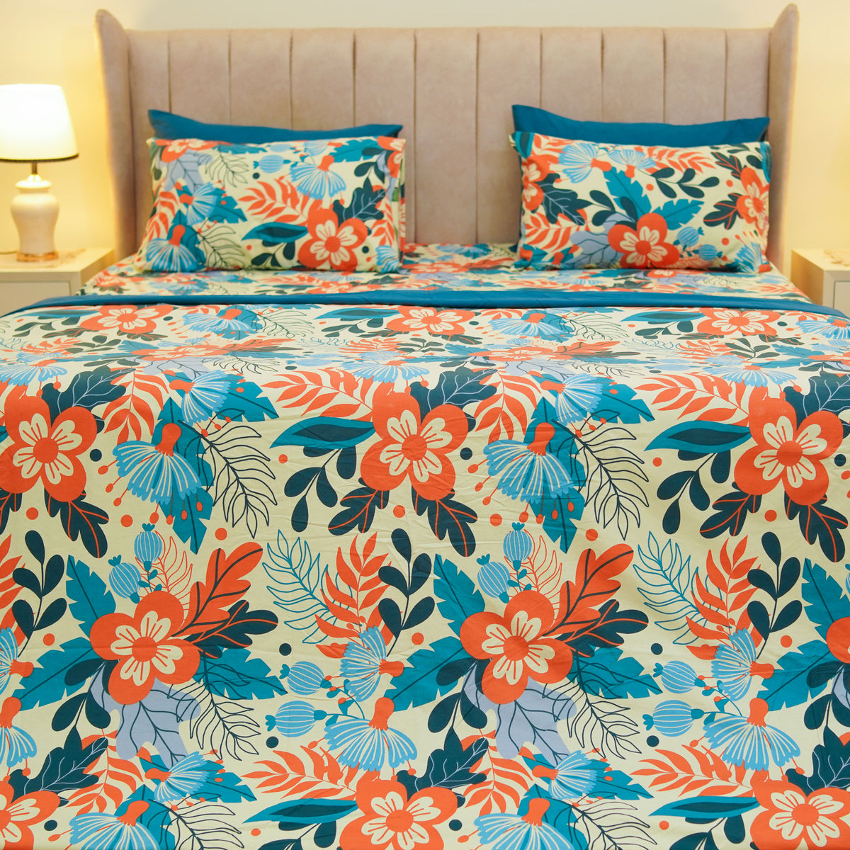 Breezay King Duvet Cover & Comforter Set