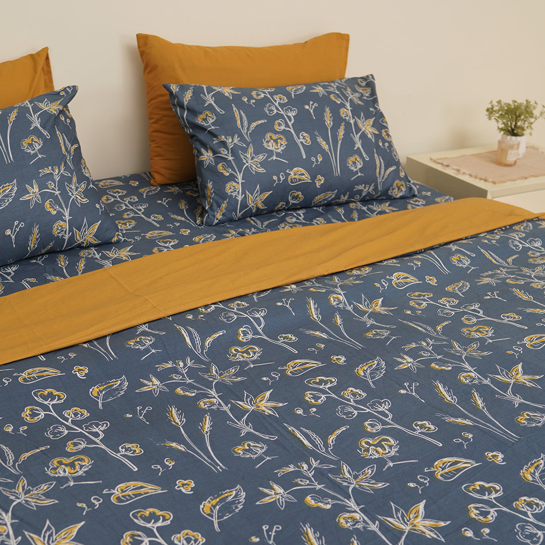 Maple Cotton Single Bedsheet Set